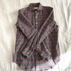 time after time 長袖シャツ チェック柄