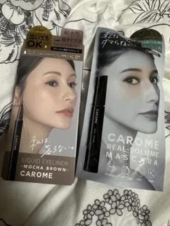 【即購入OK】カロミー CAROME. マスカラ アイライナー セット販売のサムネイル