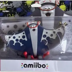 スプラトゥーン　amiibo　マンタロー　箱付き