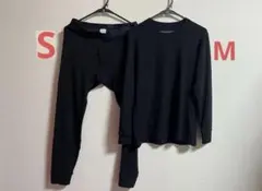 ユニクロ　極暖ヒートテック　メンズ上下