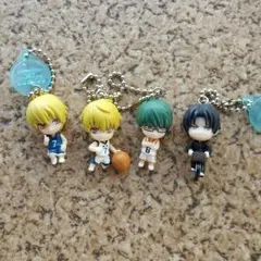 黒子のバスケ キャラ キーホルダー 4点セット