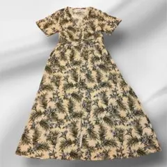 reyn spooner 花柄 ハワイアン ワンピース ボタニカル フェミニン