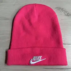 NIKE ニット帽 ビーニー ピンクのサムネイル