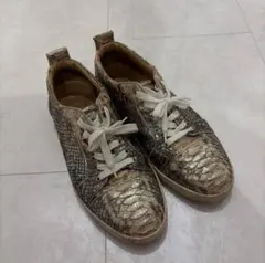 Christian Louboutin パイソン柄 ローカットスニーカーのサムネイル