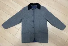 マッキントッシュ　グレー キルティングジャケット コーデュロイ襟　ビジネス