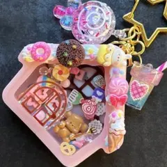♡お菓子のおうちのシェイカーキーホルダー♡