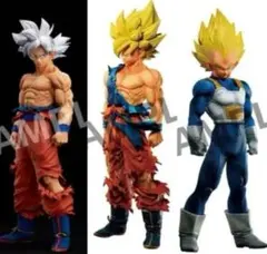 ドラゴンボール　ゲンキダマツリ　SMSP 未開封新品　3種セット　悟空　ベジータ