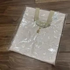 フェイラー ハイジ フェイクレザー ペールピンク エンボス加工 縦長トートバッグ