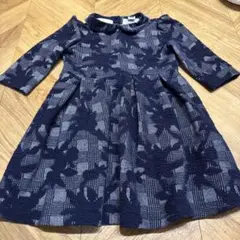 Janie and Jack ワンピース ネイビー 4才