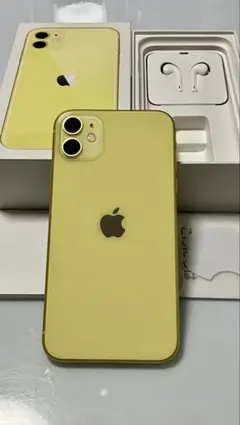 《中古美品》iPhone11 本体 64GB イエロー au SIMフリー