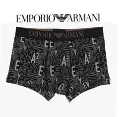新品☆EMPORIO ARMANIエンポリオアルマーニ ボクサーパンツ ロゴ　S