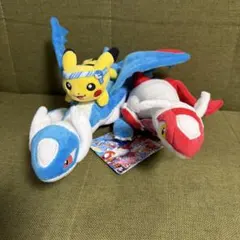 福岡限定】ラティアス ラティオス ピカチュウ ぬいぐるみ ポケモン