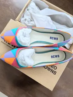 RODEO CROWNS RCWB マルチカラー　ローヒール　フラットシューズのサムネイル