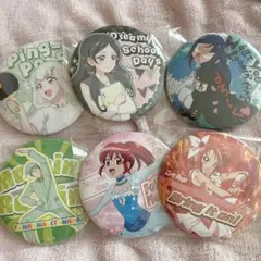 プリキュア トゥインクル缶バッジ15 田中めろん ぷりん ミューズ