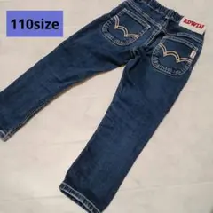 EDWIN ダークブルー パンツ110ウエストゴムのサムネイル
