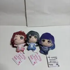 アイマス 学園アイドルマスター ちびぐるみ　花海咲季　月村手毬　藤田ことね