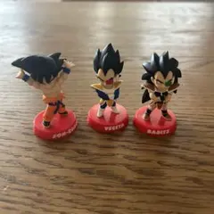 ドラゴンボール改　フルフェイスJr. 悟空　ベジータ　ラディッツ　3体セット