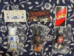 【シリーズ 20 21 22　パターン　3種類セット】ベアブリック　カード付