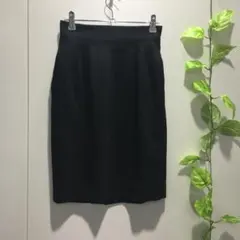 美品 ノーベスパジオ タイトスカート M 黒 上品 シルエット 美脚 冠婚葬祭のサムネイル