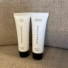 ショーレイヤードSHOLAYERED 洗顔　メイク落とし アメニティ