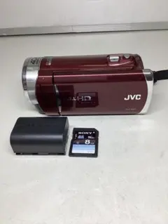 JVC Everio GZ-E117-R ビデオカメラ 本体　撮影可能