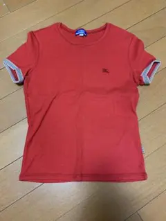 Burberry Blue Label 半袖Tシャツ M レッド