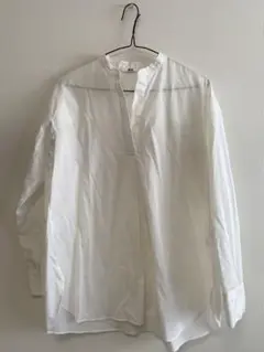 ユニクロ　スタンドカラーシャツ