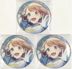 プロセカ　花里みのり　グリッター缶バッジ　50A