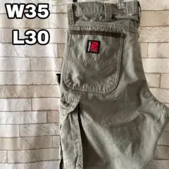 ラングラー ペインターパンツ カーゴ ダブルニー 刺繍 メキシコ製 35×30のサムネイル