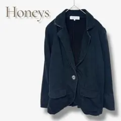 シネマクラブ テーラード ジャケット L 黒 カジュアル フォーマル 通勤