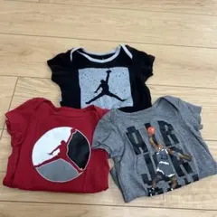 JORDAN ベビー ロンパース 3枚セット　6-12ヶ月