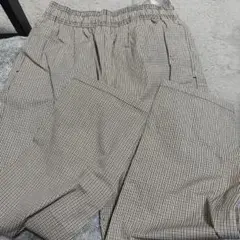 GU シェフパンツ《M》イージーパンツ/チェック