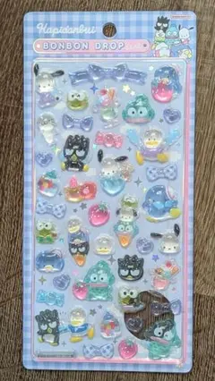 【正規品】ボンボンドロップシール はぴだんぶい 通常サイズ 　サンリオ