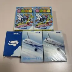 航空会社ノベルティ トランプ＆カードゲーム ANA JAL Swissair - メルカリ