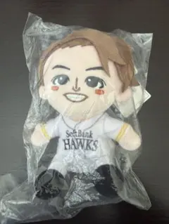 【新品未開封】福岡ソフトバンクホークス 周東佑京選手 ぬいぐるみ