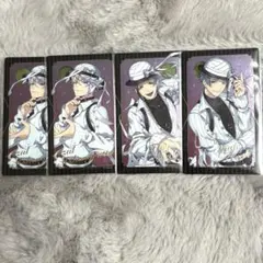 ツイステ/メタルクリアカード/ハロウィーン/アズール/フロイド/ジェイド/