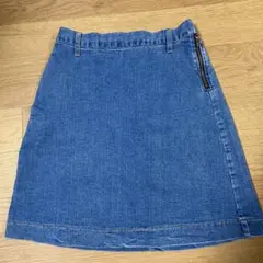 Kastaneデニムフレアスカート 膝丈