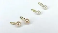 リカちゃん　ピアス　ハンドメイド　2点セット㉒