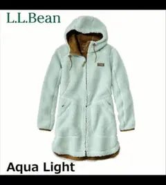L.L.Bean　マウンテン・パイル・フリースコート　パーカー　アクア　Ｓサイズ