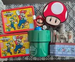 スーパーニンテンドーワールド マリオ 5点 セット まとめ　USJ　入れ物