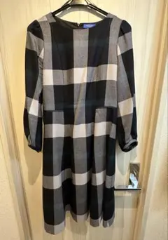 BLUE LABEL CRESTBRIDGE チェック柄ワンピース 38 - メルカリ