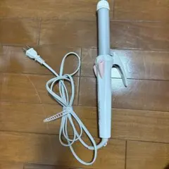 ホワイト カールヘアアイロン 26mm