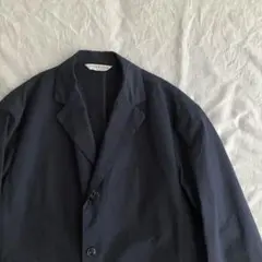 arts&science Minimal jacket コットンシルク ネイビー