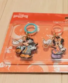 東京ディズニーリゾート ハロウィン　チャーム　ミッキーマウス　ミニーマウス