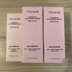 TOUN28 HAENAM 404 グロウクリーム＆セラム 3本セット