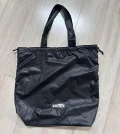 MARY QUANT ブラック エコバッグ