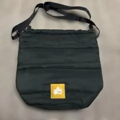 LOGOS 撥水加工付きダウン風巾着バッグ　I n Red付録　未使用品のサムネイル