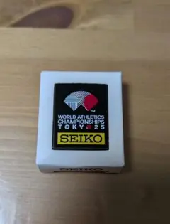 SEIKO セイコー　ピンバッジ　世界陸上　新品未使用