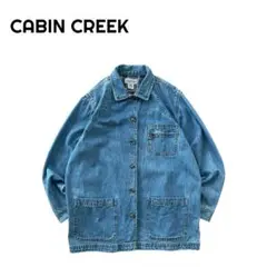 【美品】CABIN CREEK 90s デニム カバーオール デニムジャケット