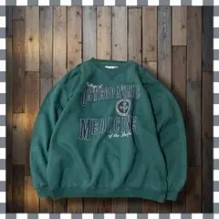 90's GEAR FOR SPORTS カレッジロゴ前Vスウェット トレーナー